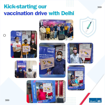 Kick starting our Covid-19 Vaccination Drive with Delhi