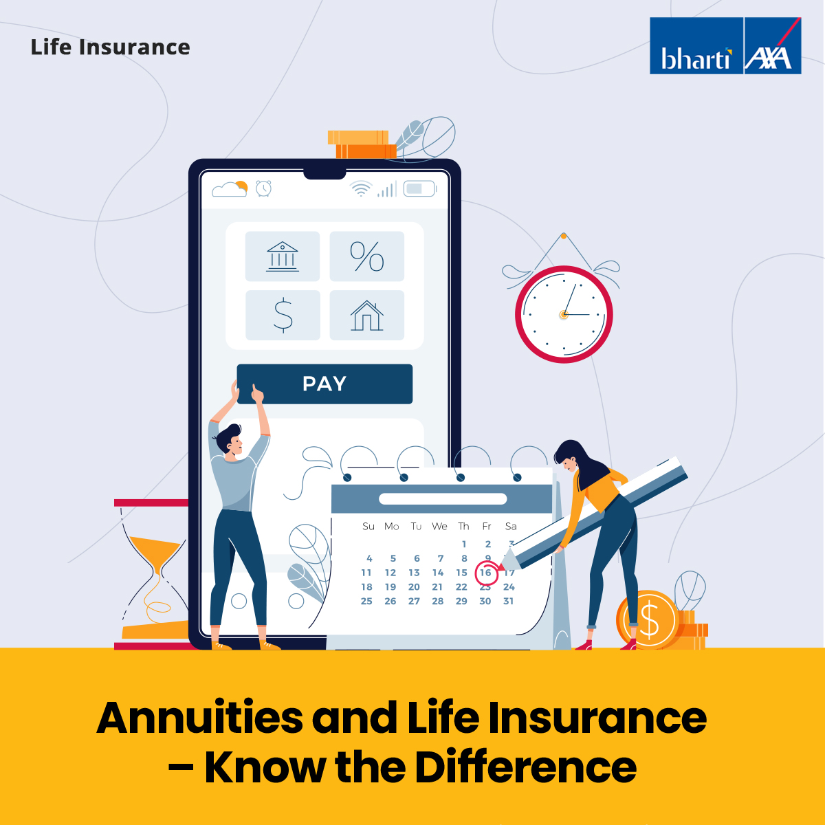 Know what is the difference between Annuities and Life Insurance