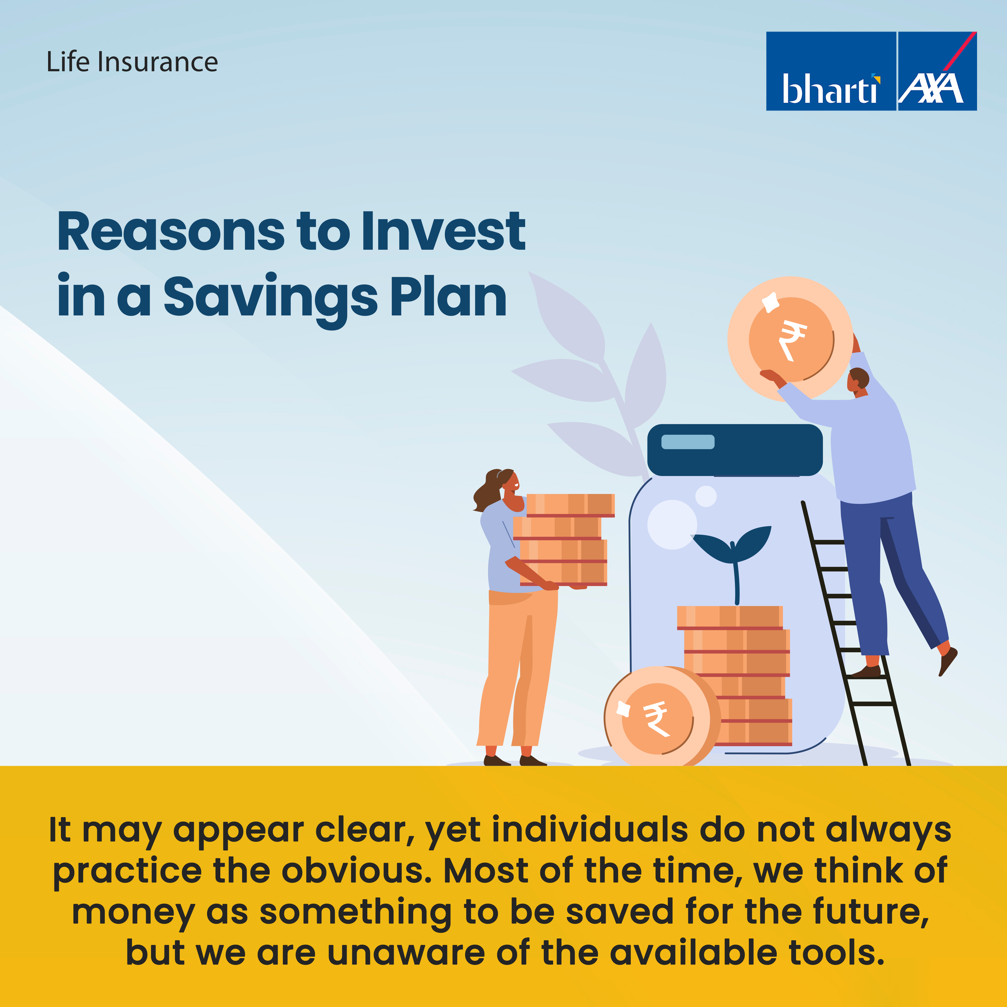 You should know the reason why you are investing in the Savings Plan
