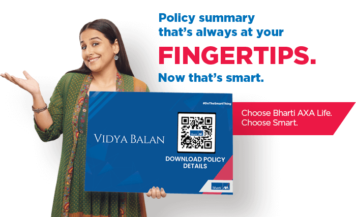Bharti AXA Life QR Code Scanning Service