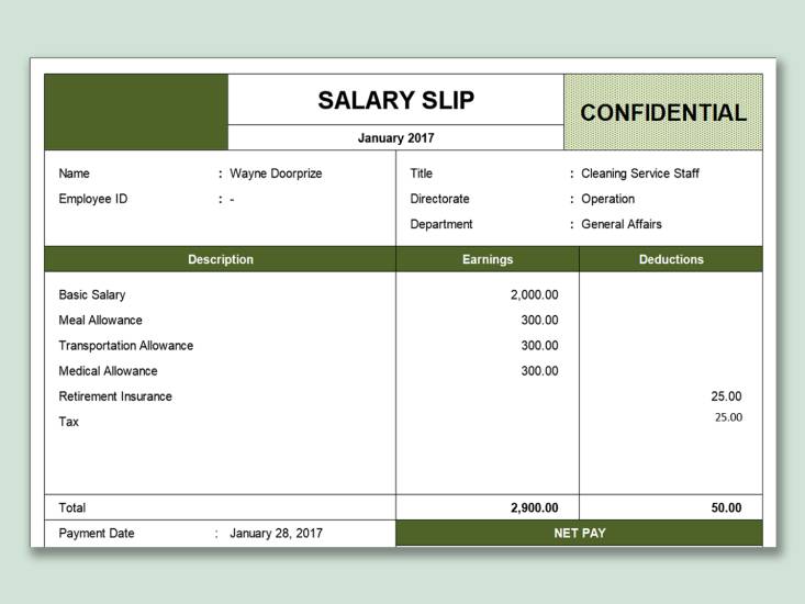 Salary Slip: Format, Importance & Components