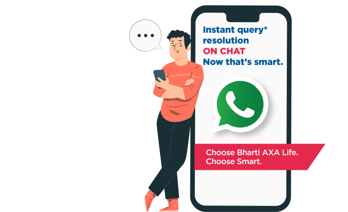 Bharti AXA Life Insurance WhatsApp Service